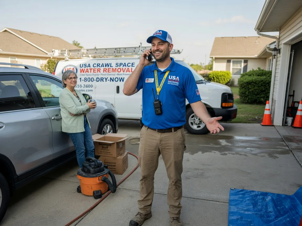 Crawl Space Water Removal Ellendale, DE FAQs